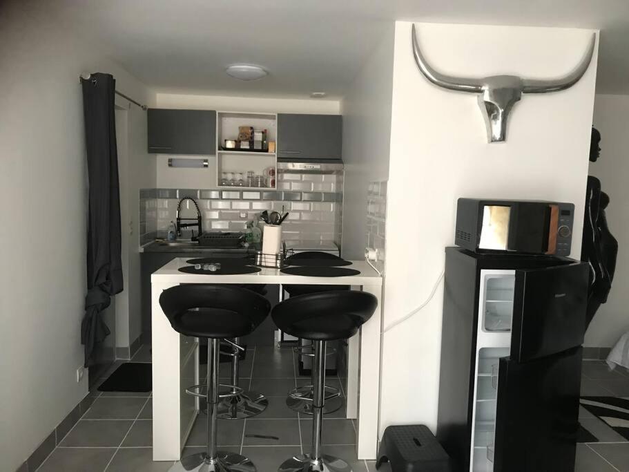 Colymini Studio 2 Personnes Raffine Sourzac Exteriör bild
